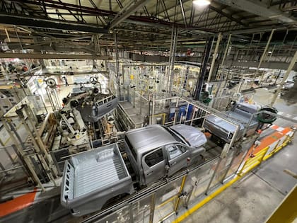 La Toyota Hilux es el vehículo que más unidades fabrica en la Argentina