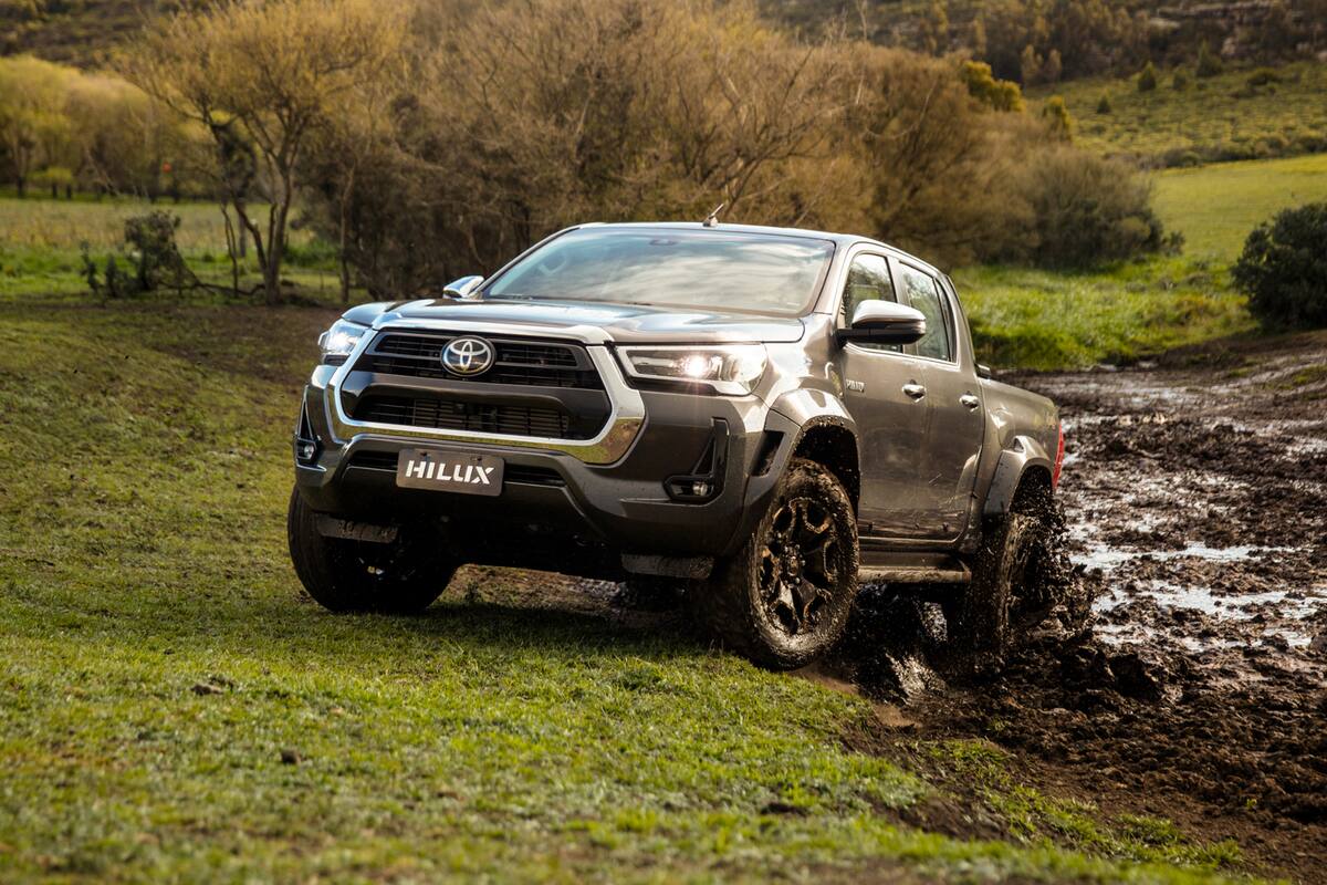 La Toyota Hilux, uno de los modelos más vendidos de la marca en la Argentina