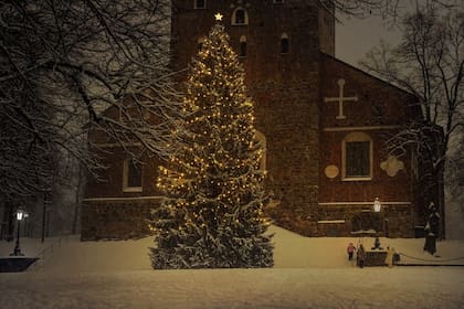 La tradición del árbol de Navidad viene de los pueblos celtas de Europa