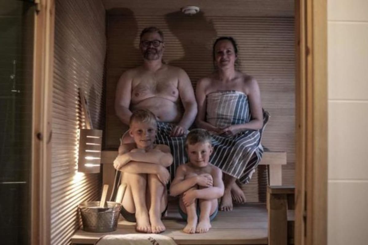 La tradición del sauna está muy arraigada en la cultura nórdica