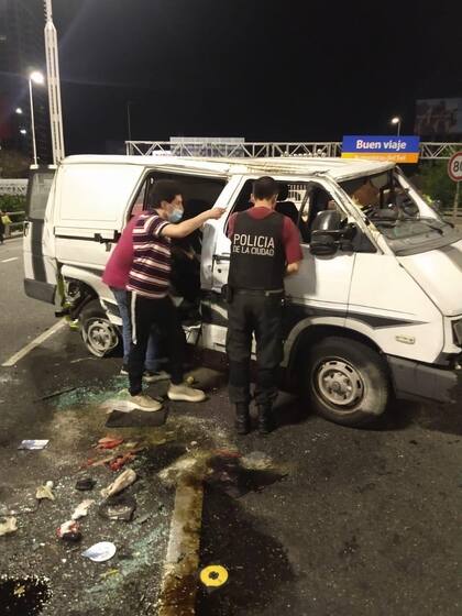La Trafic, destrozada