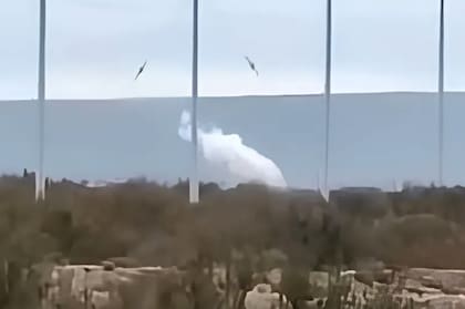 Según las primeras informaciones, la tragedia se habría producido luego de una fuerte descompresión en una planta separadora de gas (Gentileza Diario Río Negro)
