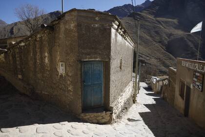 La tranquilidad de las calles de Caspalá