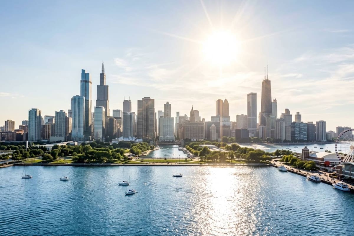 La transpiración de los cultivos agrícolas aumenta la humedad ambiental en Chicago