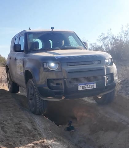 La travesía incluyó cruces por agua, arena, ripio, tierra y extensos sectores cubiertos por piedras de gran tamaño