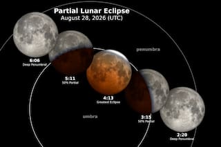 En California: a qué hora ocurrirá el fenómeno que teñirá de rojo el satélite de la Tierra