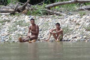 La tribu mashco piro.
