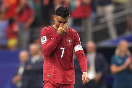 La tristeza de Cristiano Ronaldo luego de que Portugal quedara eliminado del Mundial 2026
