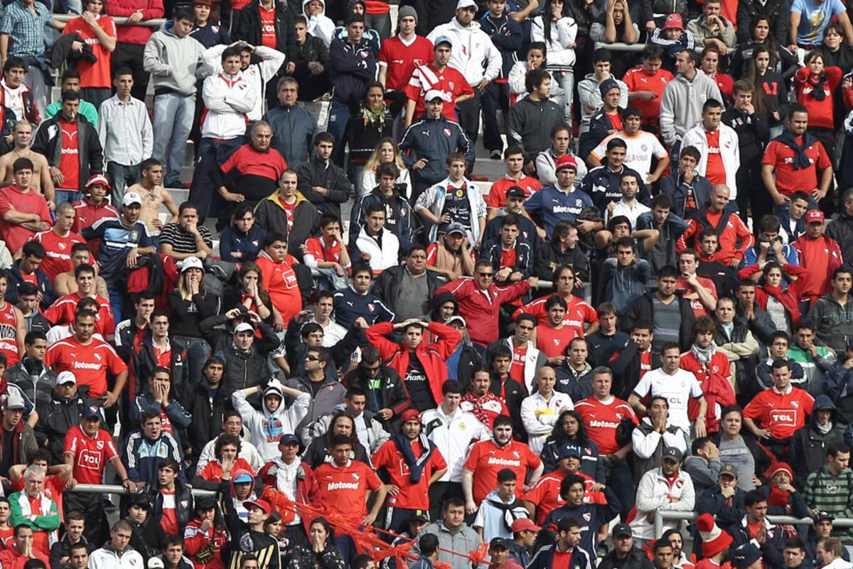 La tristeza de los hinchas de Independiente