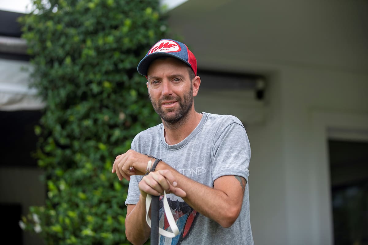 La tristeza de Polito Pieres: encontró muerta a su perrita tras dos semanas de búsqueda