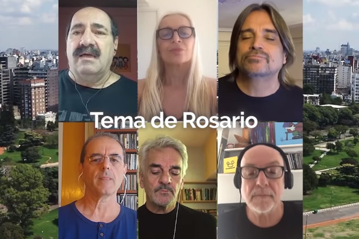 La Trova Rosarina tuvo su reencuentro virtual y cantaron juntos a la distancia