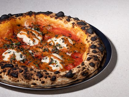 La Troyan Vegan, una de las pizzas de autor de Pompeya.