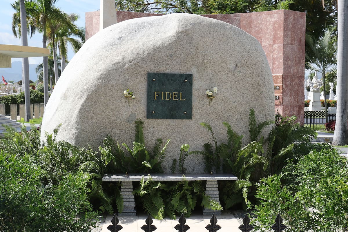 La tumba de Fidel Castro, en el cementerio Santa Ifigenia de Santiago de Cuba. Autor: Soledad Gil