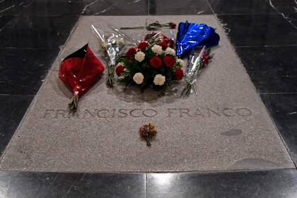 La tumba de Franco, en el Valle de los Caídos