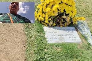 La tumba de Griselda Blanco en Medellín (Foto: Captura de video)
