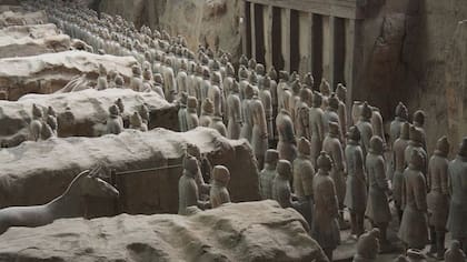 La Tumba de Qin Shi Huang - China (Foto: X @ArtAesthetic25)