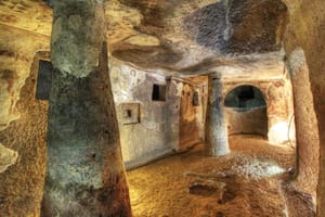 La Tumba del Capo en el yacimiento Sant'Andrea Priu