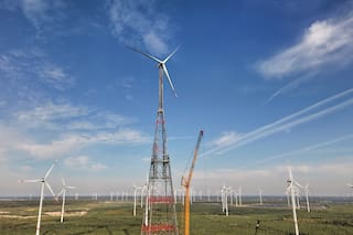 Turbina eólica más alta que la Torre Eiffel busca aumentar la producción eléctrica alemana