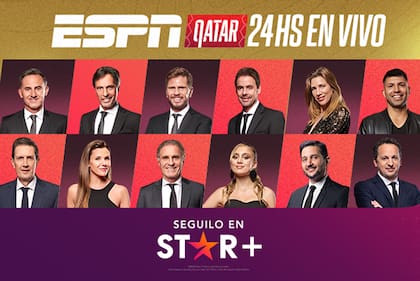 La tv del mundial; deportes; mundial qatar 2022; ESPN;