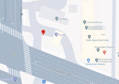 La ubicación de la estación que vendió dos boletos del premio mayor de Mega Millions, en California