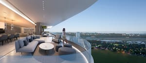 Cuánto más caros son los departamentos con vista al río, a un parque o al skyline de la ciudado
