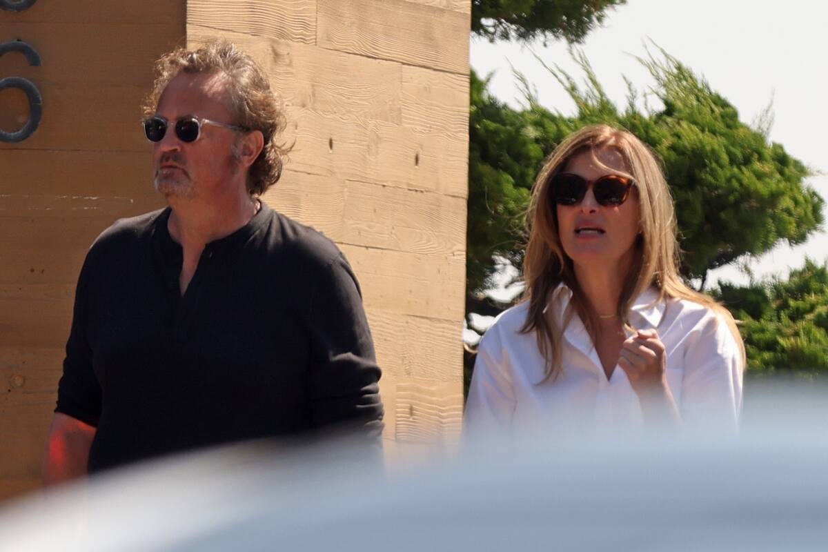 La última aparición pública de Matthew Perry, la misteriosa mujer que lo acompañaba y la llamada que genera inquietud