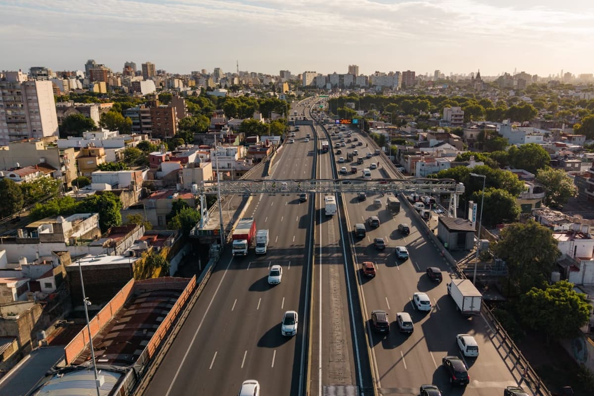 La última estación de peaje manual activa que quedaba en la Ciudad estaba ubicada en el enlace con la autopista Dellepiane