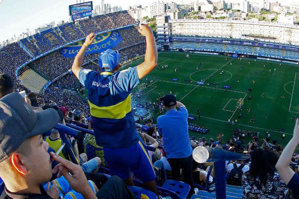 La última fiesta del Día del Hincha de Boca fue en 2017. Más de 40.000 hinchas coparon la Bombonera