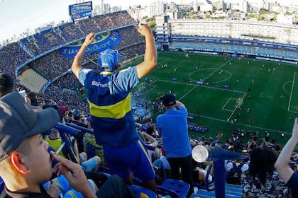 La última fiesta del Día del Hincha de Boca fue en 2017. Más de 40.000 hinchas coparon la Bombonera