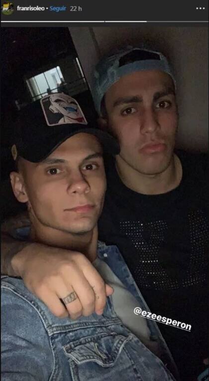 La última foto compartida por Fran Risoleo, un amigo del futbolista, el sábado por la noche