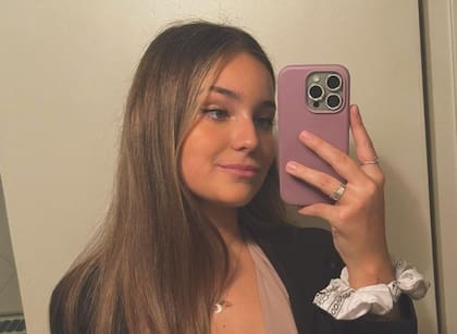 La última foto que subió Catalina a Instagram