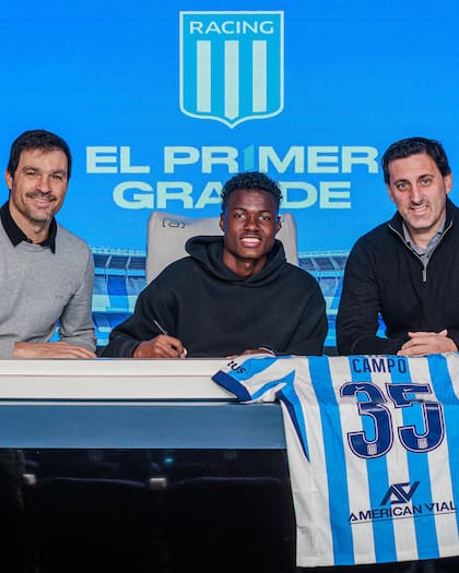 La última imagen oficial de Diego Milito en las redes del club, el 17 de agosto de 2026, anunciando la renovación del contrato de Alberto Campo hasta diciembre de 2030
