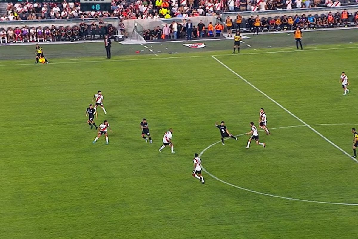 La última jugada del partido