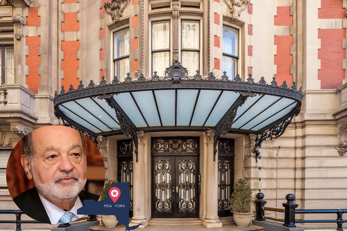 La última mansión real de Nueva York se encuentra en la Quinta Avenida y pertenece a un mexicano millonario (Web/Compass-Archivo)
