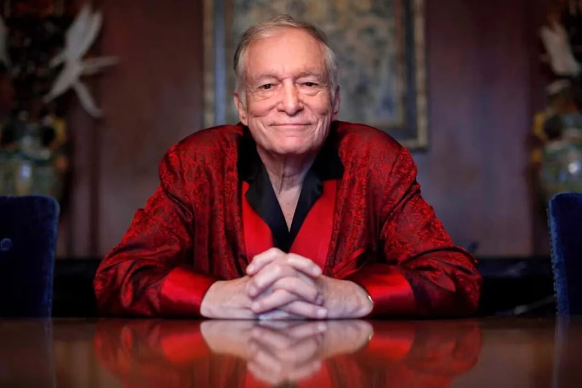 La última pareja de Hugh Hefner reveló detalles de la salud del millonario (Fuente: AP).