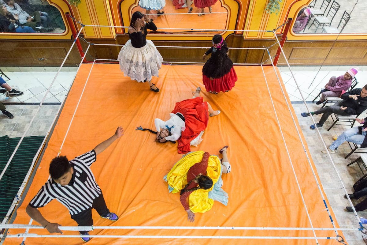 Yolanda Junior es hija de una luchadora histórica.