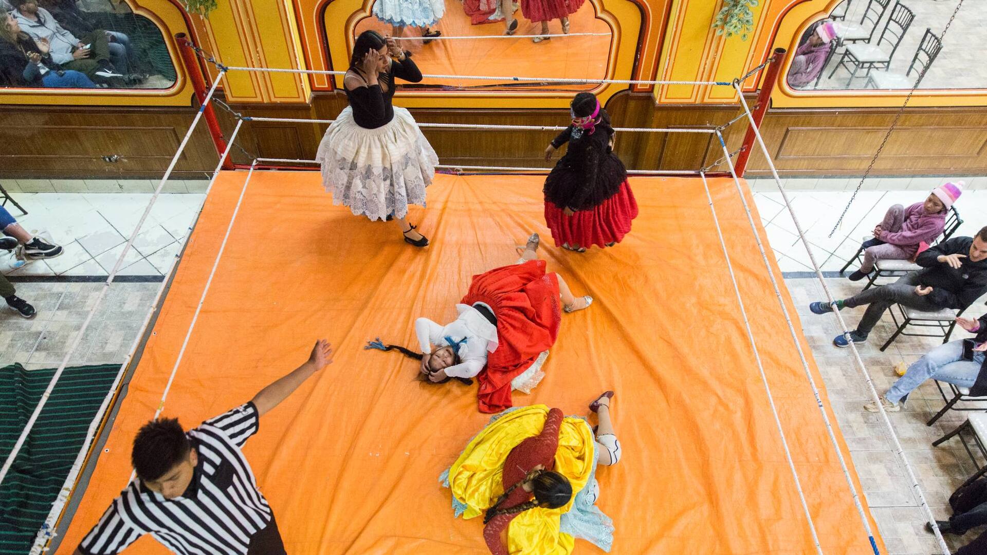 Yolanda Junior es hija de una luchadora histórica.