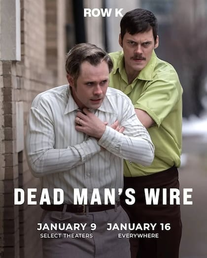 La última película en la que trabajó Cary Elwes es Dead Man's Wire, que se estrenará en enero del 2026