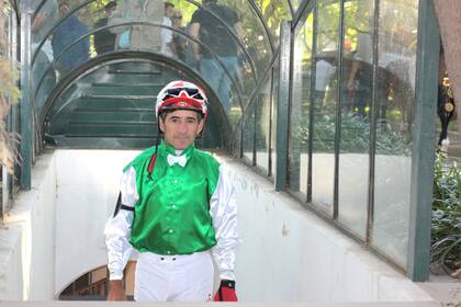La última salida del túnel de los jockeys, en Palermo; donde ganó más de 60 grandes premios