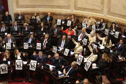 La última sesión en el Senado