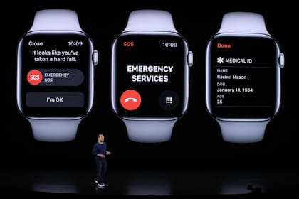 La última versión del sistema operativo watchOS 6 suma la función de aviso de emergencia ante una caída con cobertura internacional