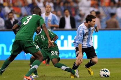 La última vez que la Argentina jugó con Arabia Saudita fue como visitante y el juego terminó sin goles