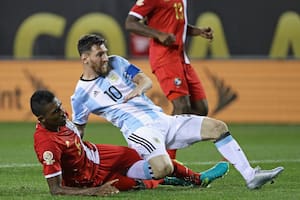 La última vez que la Argentina y Panamá se vieron las caras fue en la Copa América de Estados Unidos 2016