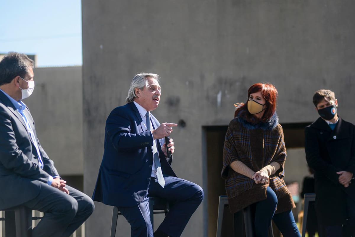 La última vez que los líderes del Frente de Todos se cruzaron en un evento público fue durante la apertura del año legislativo, en marzo pasado