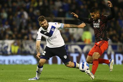 La última vez que River visitó a Vélez, fue empate 2 a 2 en el estadio José Amalfitani