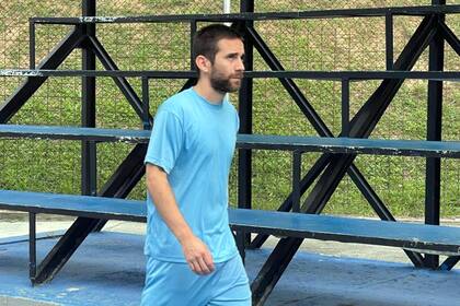 La única foto de Gallo detenido en Venezuela.