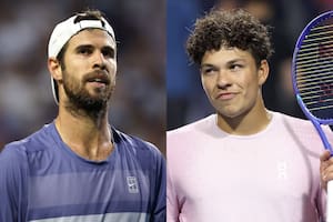 La única vez que se enfrentaron Karen Khachanov y Ben Shelton, fue triunfo para el estadounidense