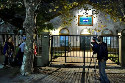 La unidad de investigaciones especiales de Gendarmería, en Retiro, donde se entregó anoche Cristóbal López