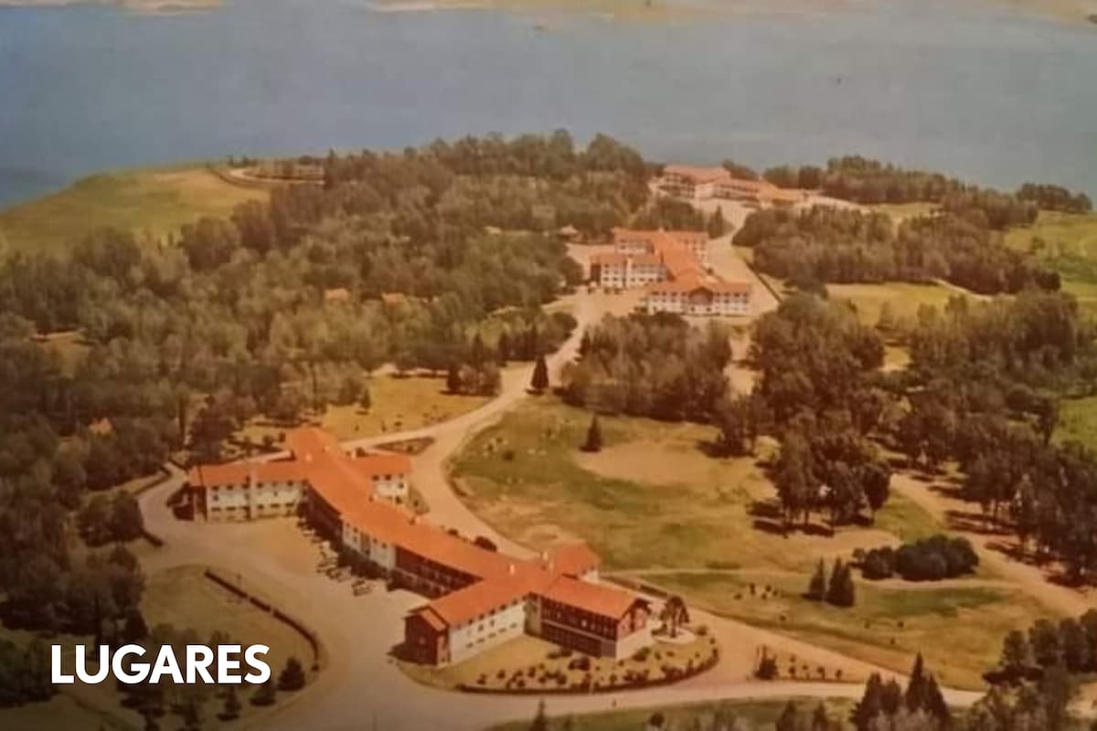 La unidad turística en su época de esplendor