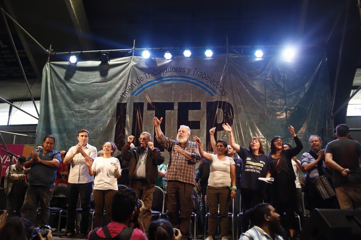 La Unión de Trabajadores de la Economía Popular (UTEP) es el sindicato que nuclea a las tres facciones piqueteras aliadas al Gobierno: la CTEP, Barrios de Pie-Somos -ya fusionada con el Movimiento Evita- y la Corriente Clasista y Combativa (CCC)